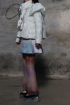 SWAYING/KNIT Flared Pants SW212XZ47 Purple Gradient PS26